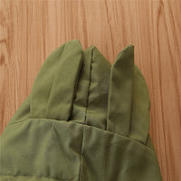 Ins Children's Cute Bunny Ears Trench Coat