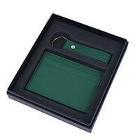 Genuine Leather Creative Leather Keychain Certificate Card Holder