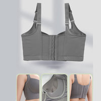 Seven-breasted Full-cup Women's No Steel Ring Gather Up And Receive Auxiliary Breast Adjustment Bra