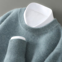 Men's Half-high Collar Thickened Loose Pullover