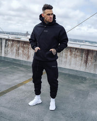 Men's autumn loose hooded sweater suit