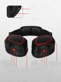 Wireless fiber optic headset