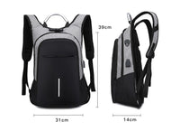 Business casual men backpack