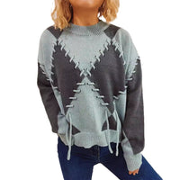 Fashion Personality Knitted Pullover Sweater Women