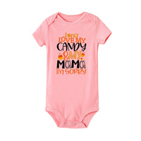 Baby triangle creeper short sleeve