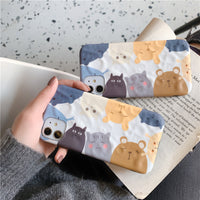 Compatible with Apple , Cute cartoon soft shell