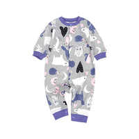 Men's and Women's Long-sleeved Baby Cotton Crawl Clothes