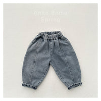 Japanese Style Simple Retro Baggy Pants