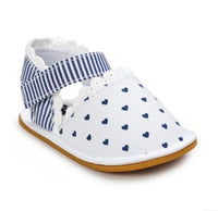Baby lace princess soft rubber sole shoes