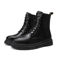 Martin Boots With Zipper Men's British Style