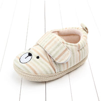 Spring and autumn cartoon color cotton baby shoes