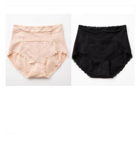 High Waist Physiological Underwear Female Menstrual Leak-proof Cotton Crotch Cotton Fabric Warm Aunt Pants Menstrual Fake Health Pants