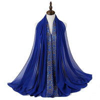 Fashion New Women's Pearl Lace Headscarf
