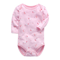 One-Piece Cotton Baby Long-Sleeved Triangle Romper