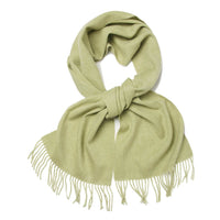 Inner Mongolia Full Wool Shawl Scarf Women's Plain Wool Scarf
