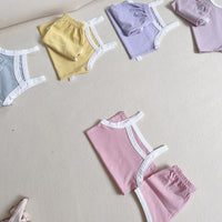 Baby Loungewear Summer Casual Sling Suit