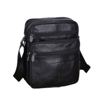 Mens Leather Shoulder Bag Casual And Stylish Crossbody Design