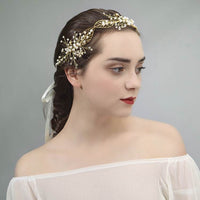 Handmade Headband Bridal Alloy Tiara With Diamonds
