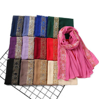 Fashion New Women's Pearl Lace Headscarf