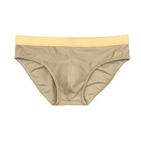 Back Mesh Cup Men's Swimming Trunks Low Waist Sexy Hot Springs Triangle