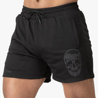 Men's Athletic Shorts Muscle Workout Training Mesh Breathable Slim Fit Below The Knee