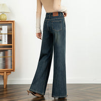 Women's Stretch Jeans High Waist Flared Pants