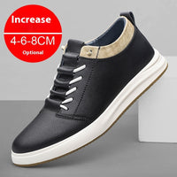 Invisible Height Increasing Insole Men's Shoes Casual Sneaker Board Shoes