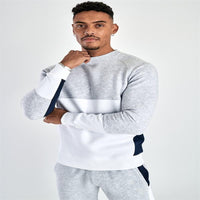 Men's Casual And Comfortable Mosaic Sweater Suit