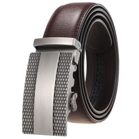 New Men's Automatic Buckle Casual Leather Belt