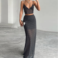 Stylish And Minimalist Design Womens Long Dress Set