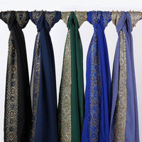 Fashion New Women's Pearl Lace Headscarf