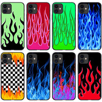 Suitable for XS / XR / 11pro Green Flame Mobile Phone Case