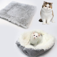 South Korean velvet cat bed