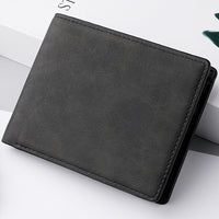 Men's Fashion Personality Vintage Zipper Simple Wallet