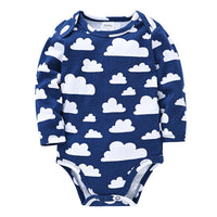 Long sleeve casual baby romper
