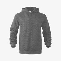 Men's New Hoodie Solid Color Casual Fashion Long-sleeved Pullover Sweatshirt