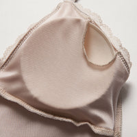 Silk suspender nightdress