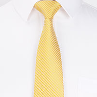 8CM Polyester Hand Tie Men's Tie Business Formal Wear Corduroy Dark Striped Tie Wholesale