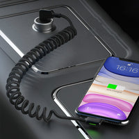 Double elbow quick charge data line