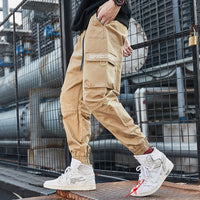Zippered pocket beam overalls