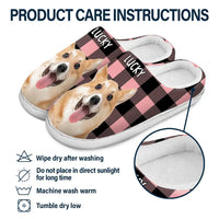 Personalized Patterned Cotton Slippers