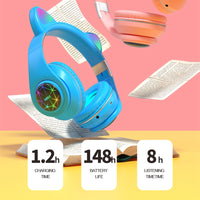 Cat ear wireless sports Bluetooth headset