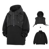 Dark Function Vest Sweatshirt Loose Leisure Suit
