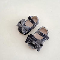 Spring And Autumn Baby Girl Toddler Shoes Big Bow Cute