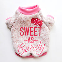 Fleece Sweater Fabric Soft And Comfortable Dog Autumn And Winter Warm Clothes