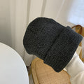 Reflective knitted wool hat