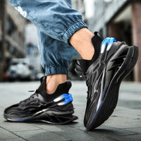 New Men's Trend Summer Breathable Fluorescent Outdoor Running Shoes