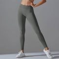 Seamless Back V Waist Peach Hip Shaping Training Yoga Pants Sports Running Hip Shaping Fitness Pants