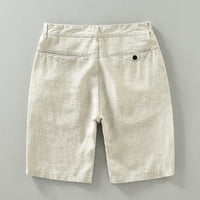 Linen Shorts Men's Loose Plus Size