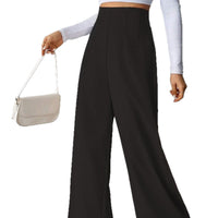 American-style Casual Suit With Wide-leg Pants